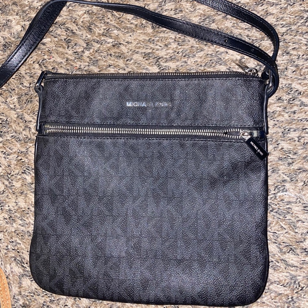 Authentic black mk crossbody